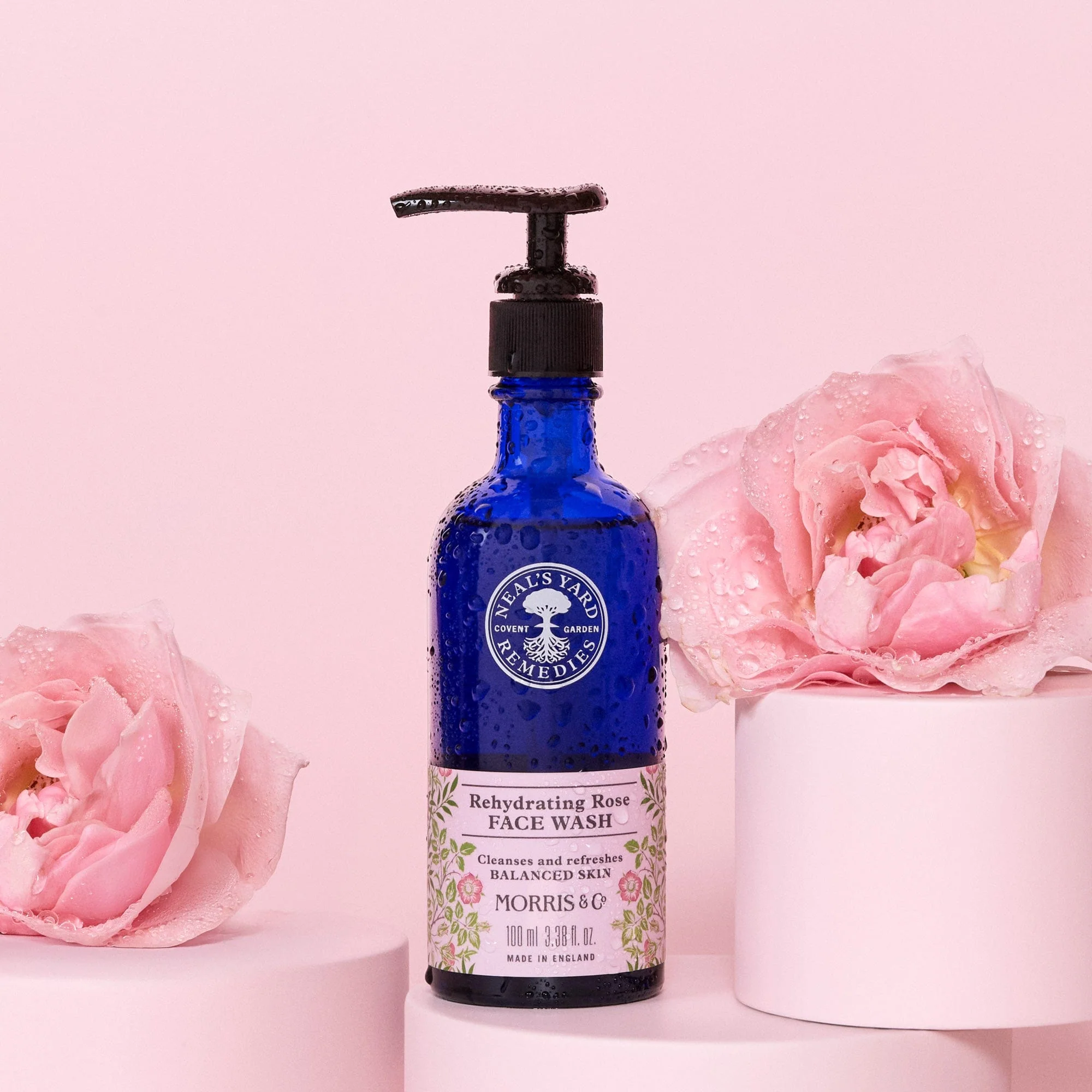 Morris & Co. X Rehydrating Rose Face Wash 100ml - Image 6