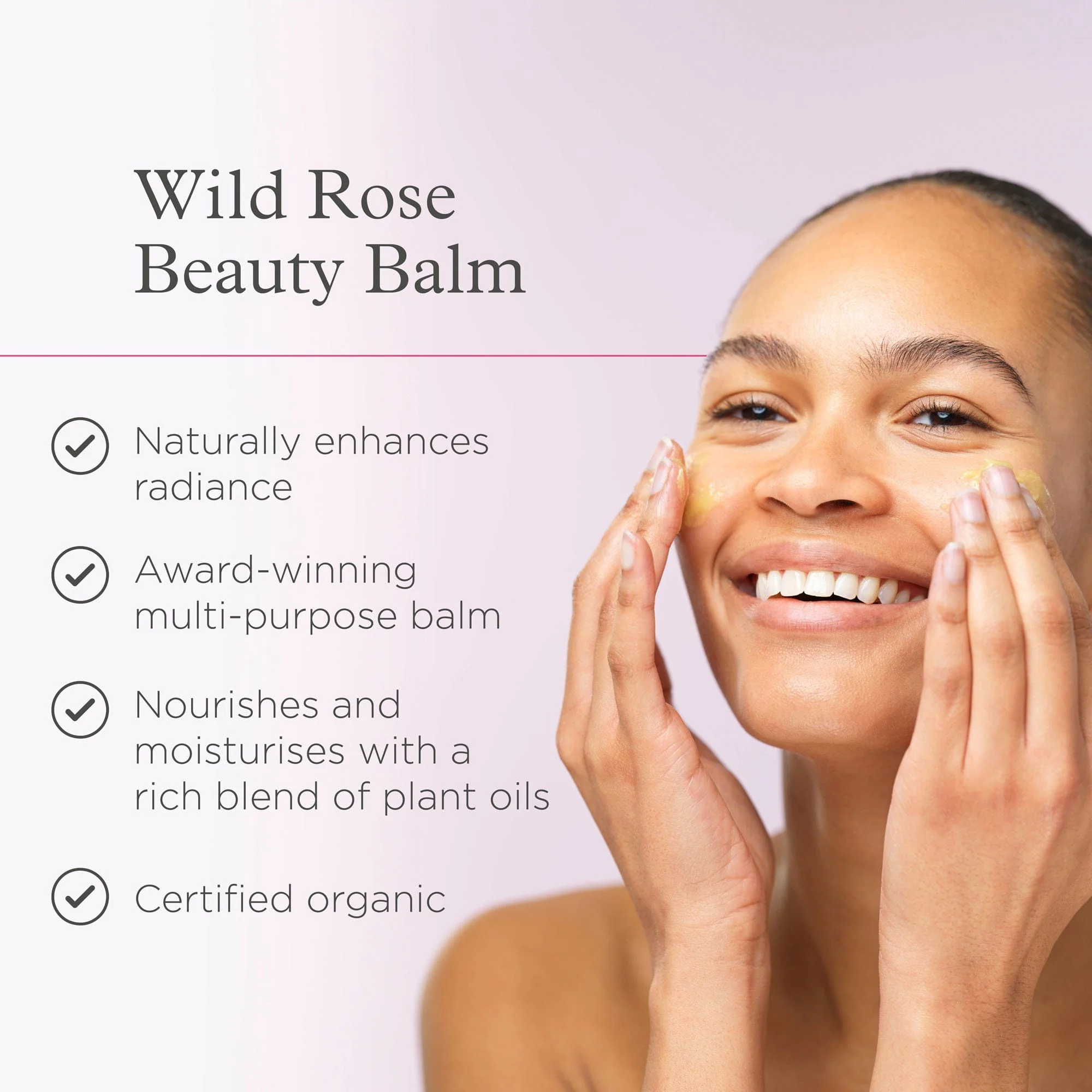 Wild Rose Beauty Balm 15g - Image 3